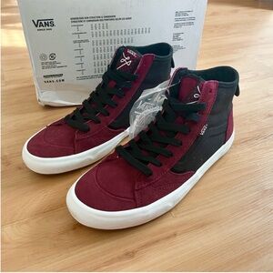 Vans Womens Skate The Lizzie Port Black Original Size 9.5 US Mens 8.0